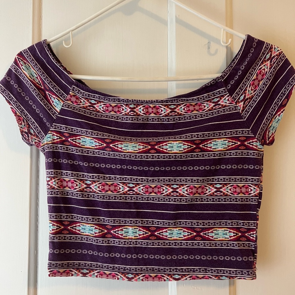 Multi color crop top from Me to We in size small